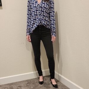 Madewell Black Skinny Jeans for Women (they are making a comeback. Seriously)